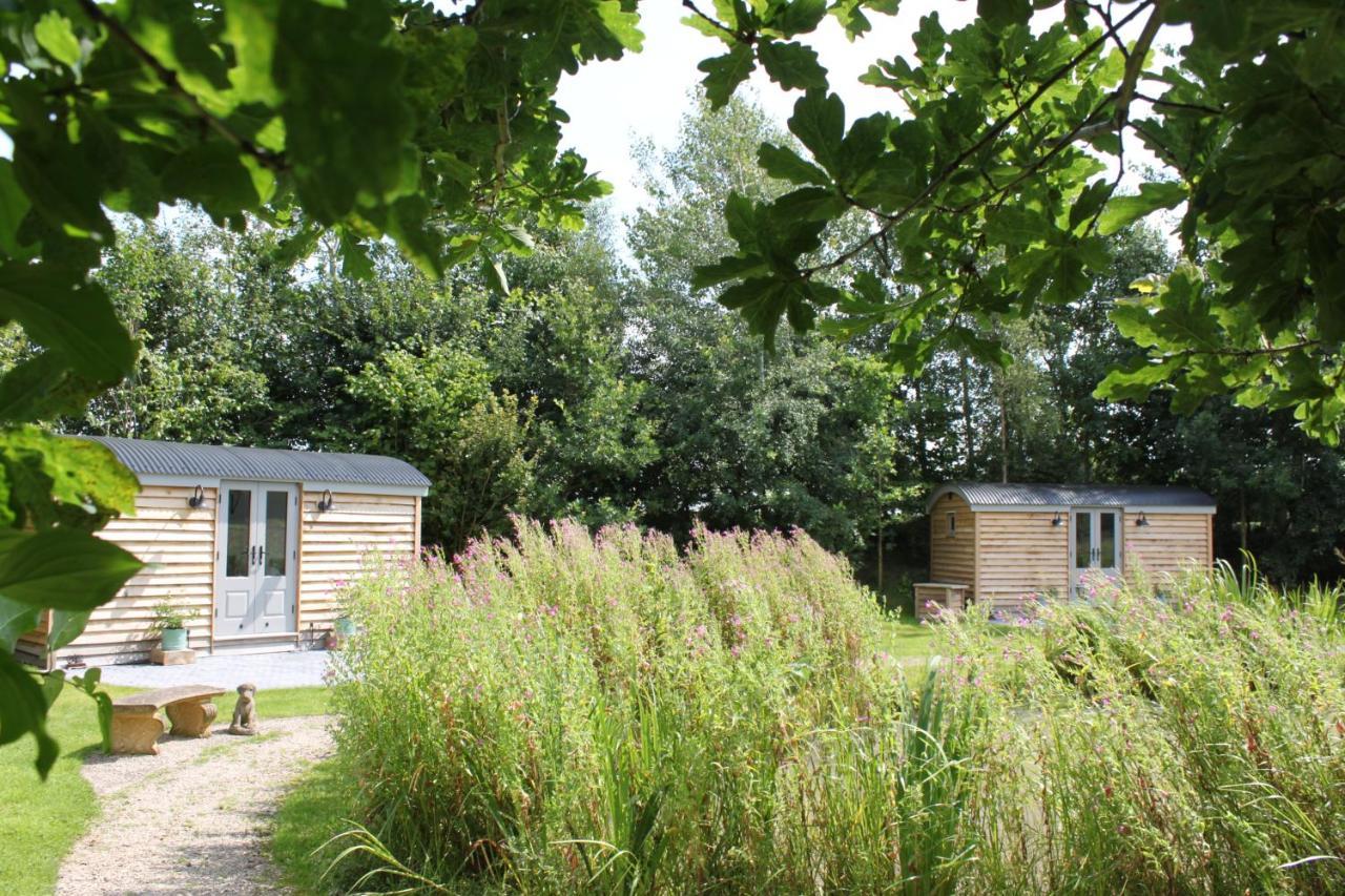 Luxury Shepherds Hut - The Moorhen By The Lake ยอร์ค ภายนอก รูปภาพ